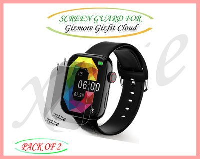 XAZE Screen Guard for Gizmore Gizfit Cloud Smartwatch(Pack of 2)