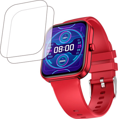 ejzatex Screen Guard for Fire-Boltt Wonder Smartwatch screen guard(Pack of 2)