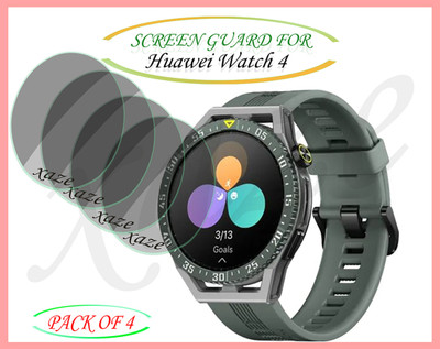 XAZE Screen Guard for Huawei Watch 4(Pack of 4)