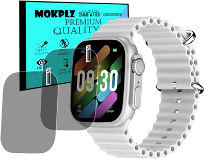 MOKPLZ Screen Guard for FIRE BOLTT WARRIOR SMARTWATCH(Pack of 2)