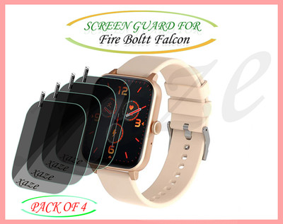 XAZE Screen Guard for Fire Boltt Falcon Smartwatch(Pack of 4)