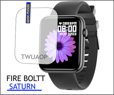 TWUAOP Screen Guard for FIRE BOLTT SATURN(Pack of 1)