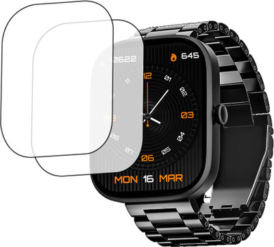 TWUAOP Screen Guard for BOAT WAVE CONVEX SMARTWATCH(Pack of 2)