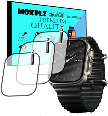 MOKPLZ Screen Guard for BOULT DIVE EVO SMARTWATCH(Pack of 3)