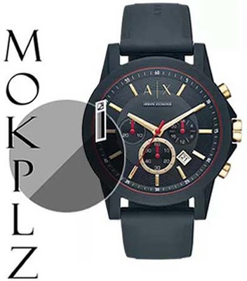 MOKPLZ Screen Guard for ARMANI EXCHANGE AX1335 ANALOG BLUE DIAL(Pack of 1)