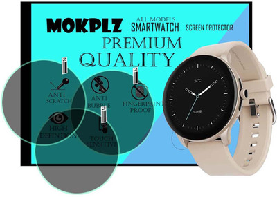 MOKPLZ Screen Guard for BOAT LUNAR CALL PLUS SMARTWATCH(Pack of 3)