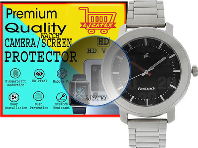 ejzatex Screen Guard for Fastrack NN3121SM02 Silver Metal Analog Men's Watch(Pack of 1)