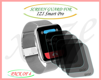 XAZE Screen Guard for IZI Smart Pro Smartwatch(Pack of 4)