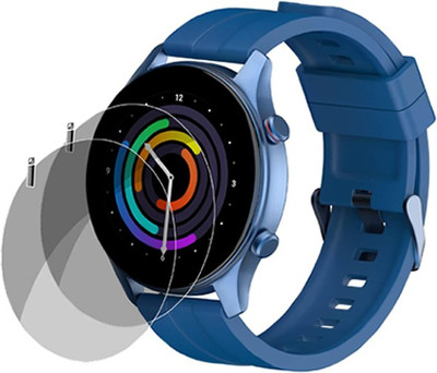 XAZE Screen Guard for NoiseFit Evolve 2 Play Smartwatch(Pack of 2)