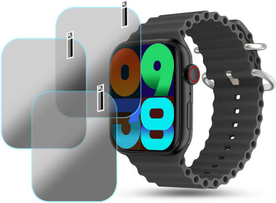 MOKPLZ Screen Guard for PEBBLE FROST PRO SMARTWATCH(Pack of 3)