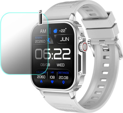MOKPLZ Screen Guard for ALT HUNK SMARTWATCH(Pack of 1)
