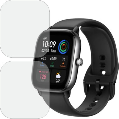 MOBART Edge To Edge Screen Guard for Amazfit Gts 4 Mini(Pack of 2)