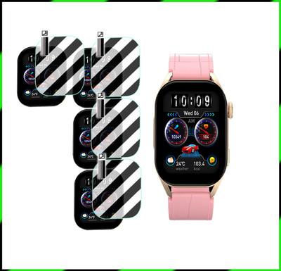 daffin Screen Guard for Fire Boltt Emperor Smartwatch(Pack of 4)