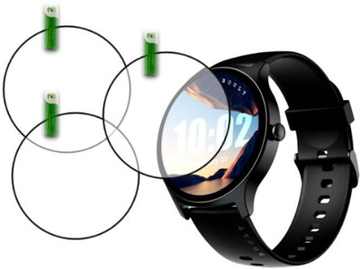 AHWAVEEDA Screen Guard for BOULT ROVER PRO 1.43 SMART WATCH SCREEN GUARD (P-3)(Pack of 3)