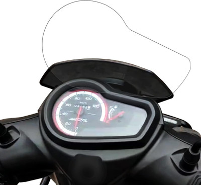 TELTREK Screen Guard for Yamaha Ray ZR 125 (Without Button)(Pack of 1)