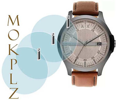MOKPLZ Screen Guard for AX2414 ANALOG WATCH(Pack of 3)