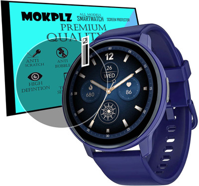 MOKPLZ Screen Guard for BOAT LUNAR CALL PRO SMARTWATCH(Pack of 1)