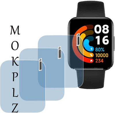 MOKPLZ Screen Guard for POCO WATCH(Pack of 3)