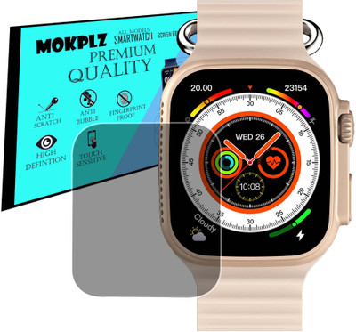 MOKPLZ Screen Guard for FIRE BOLTT WARRIOR SMARTWATCH(Pack of 1)