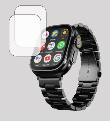 ejzatex Screen Guard for FIRE BOLTT ORACLE SMARTWATCH, SCREEN GUARD(Pack of 2)