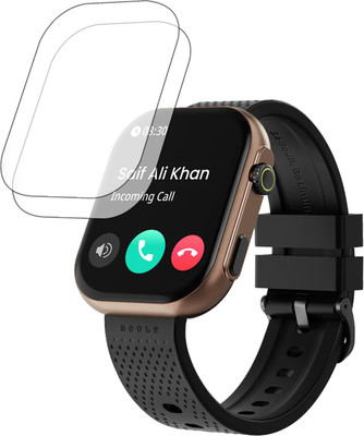 EJZATEX Screen Guard for Boult CrownX SMARTWATCH SMARTWATCH(Pack of 2)