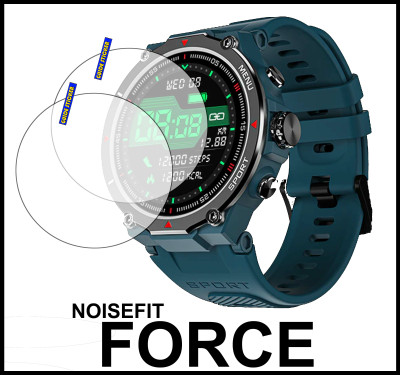 TWUAOP Screen Guard for NOISEFIT FORCE(Pack of 2)