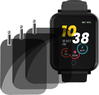 TXGO Screen Guard for GOQii Smart Vital Plus Smartwatch(Pack of 3)