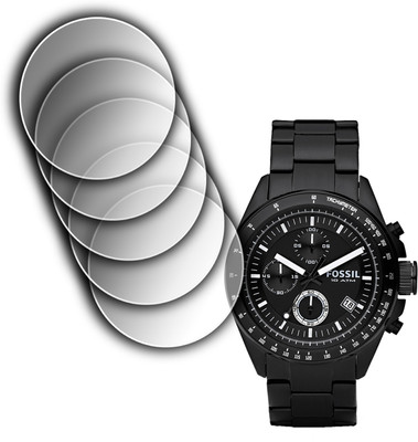 EJZATI Screen Guard for FOSSIL CH2647 DECKER ANALOG WATCH, SCREEN TEMPERED(Pack of 5)