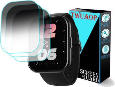 TWUAOP Screen Guard for BOAT WAVE ACTIVE SMARTWATCH(Pack of 3)