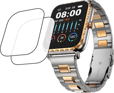 TWUAOP Screen Guard for FIRE BOLTT JEWEL SMARTWATCH(Pack of 2)