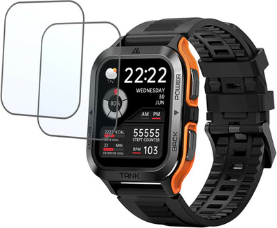 DVMART Screen Guard for Crystal Clear KOSPET TANK M2 Smartwatch(Pack of 2)