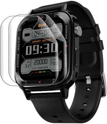 OVMYX Screen Guard for Fire-Boltt Tank Smart watch(Pack of 2)