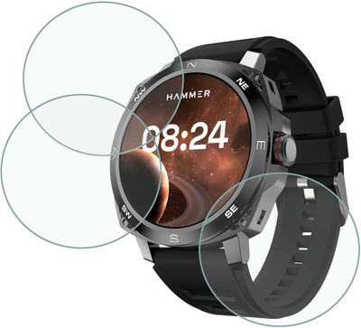 MOKPLZ Screen Guard for HAMMER FIT PRO SMARTWATCH(Pack of 3)