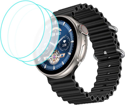 TWUAOP Screen Guard for FIRE BOLTT ASTEROID SMARTWATCH(Pack of 3)
