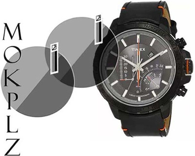 MOKPLZ Screen Guard for TIMEX TWEG16202 ANALOG GREY DIAL(Pack of 2)