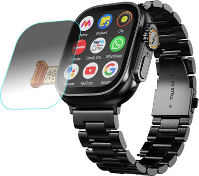Aleena Screen Guard for FIRE BOLTT ORACLE SMARTWATCH 0.506(Pack of 1)