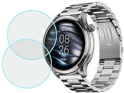 MOKPLZ Screen Guard for NOISEFIT METTLE SMARTWATCH(Pack of 2)