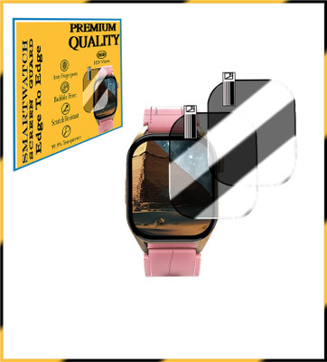 EZGER Screen Guard for Fire Boltt Emperor Smartwatch(Pack of 2)
