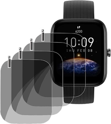 XAZE Screen Guard for Amazfit Bip 3 Pro Smartwatch(Pack of 4)