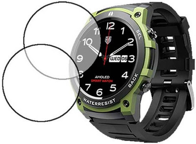 MOKPLZ Screen Guard for FIRE BOLTT CRUSADER SMARTWATCH(Pack of 2)