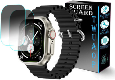 TWUAOP Screen Guard for PEBBLE ENIGMA SMARTWATCH(Pack of 2)