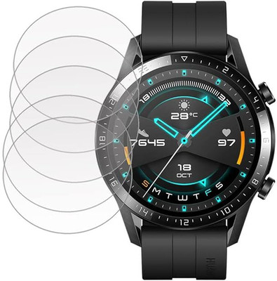LIGHTWINGS Screen Guard for Screen Protector for Huawei Watch GT 2 (46MM) SCREEN GUARD (P-5)(Pack of 5)