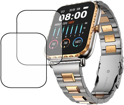 MOKPLZ Screen Guard for FIRE BOLTT JEWEL SMARTWATCH(Pack of 2)
