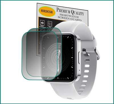 hirdesh Screen Guard for DIZO Watch D Talk(Pack of 2)
