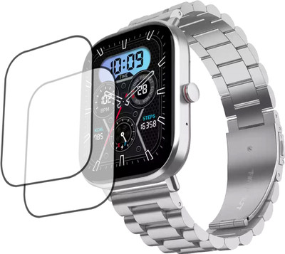ejzatex Screen Guard for FIRE BOLTT STARLIGHT SMARTWATCH, SCREEN GUARD(Pack of 2)
