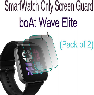 daffin Screen Guard for boAt Wave Elite(Pack of 2)