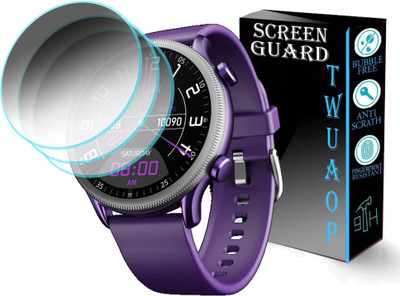 TWUAOP Screen Guard for BOAT FLASH PLUS SMARTWATCH(Pack of 3)