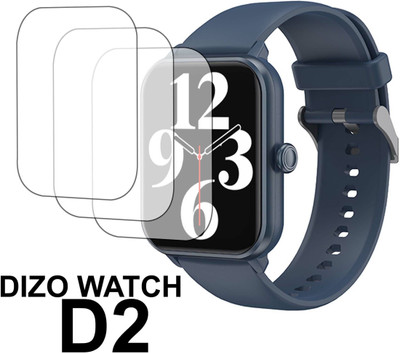 TWUAOP Screen Guard for DIZO WATCH D2.(Pack of 2)