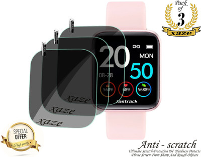 XAZE Screen Guard for Fastrack Reflex Slay Smartwatch(Pack of 3)