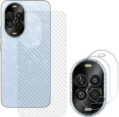 ARBAN Screen Guard for Huawei nova 14 Lite 5G Camera Lens Glass Protector | Anti-Scratch | Edge to Edge Full Coverage | 9H Hardness ( BACK CARBON FIBER SKIN + CAMERA LENS PROTECTOR )(Pack of 2)